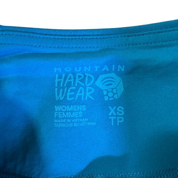 Mountain Hardwear Women's Leggings XS Blue Pockets - Picture 2 of 8